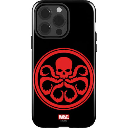 Marvel Captain America Hydra Symbol iPhone 15 Pro Impact Case